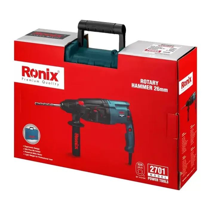 Перфоратор Ronix 800Вт, 26мм (2701) зображення 9