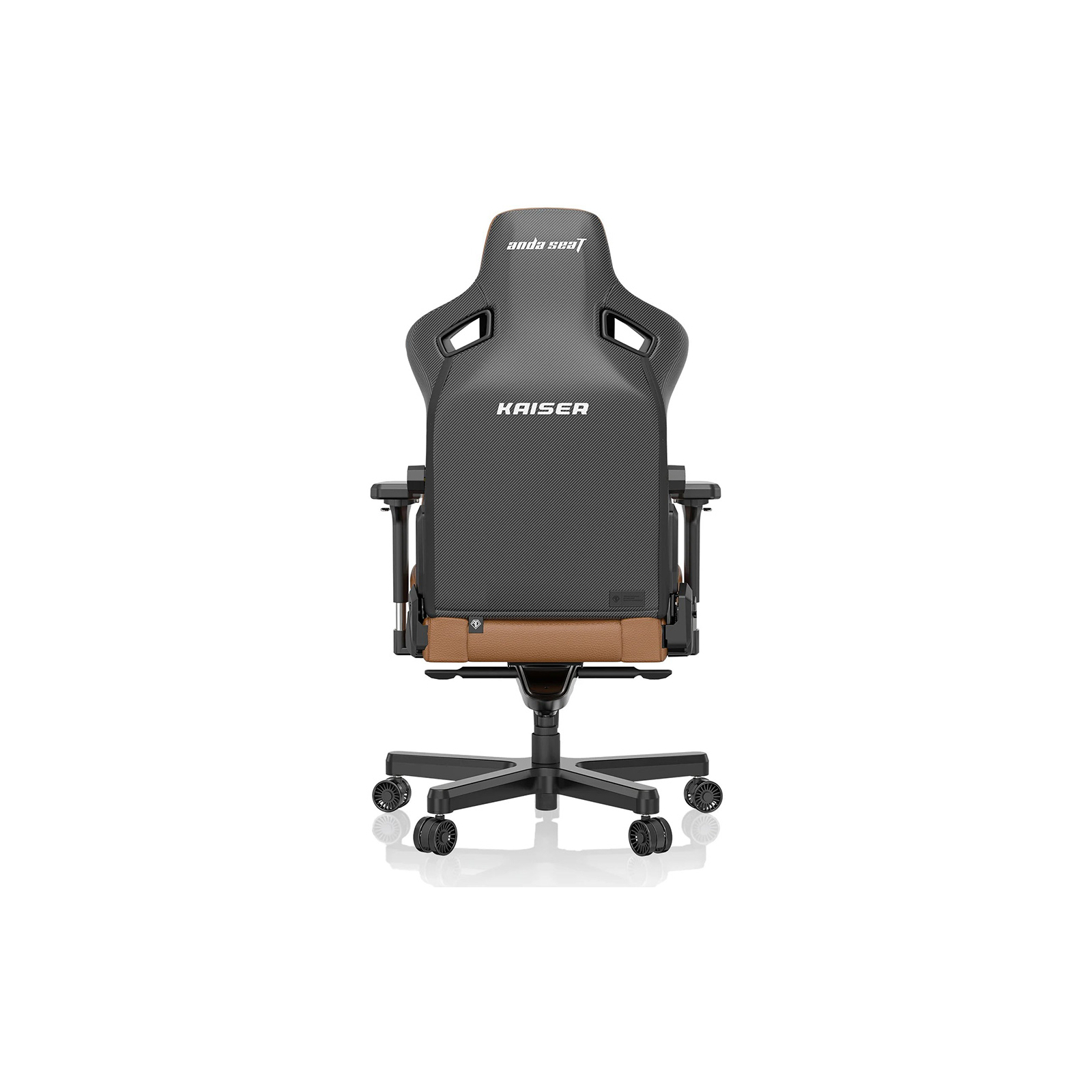 Кресло игровое Anda Seat Kaiser 3 Size XL Black (AD12YDC-XL-01-B-PV/C) изображение 3
