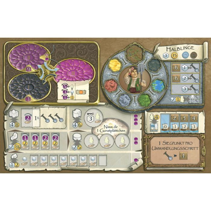 Настольная игра Feuerland Spiele Терра Мистика (Terra Mystica) английский (PS107) изображение 8