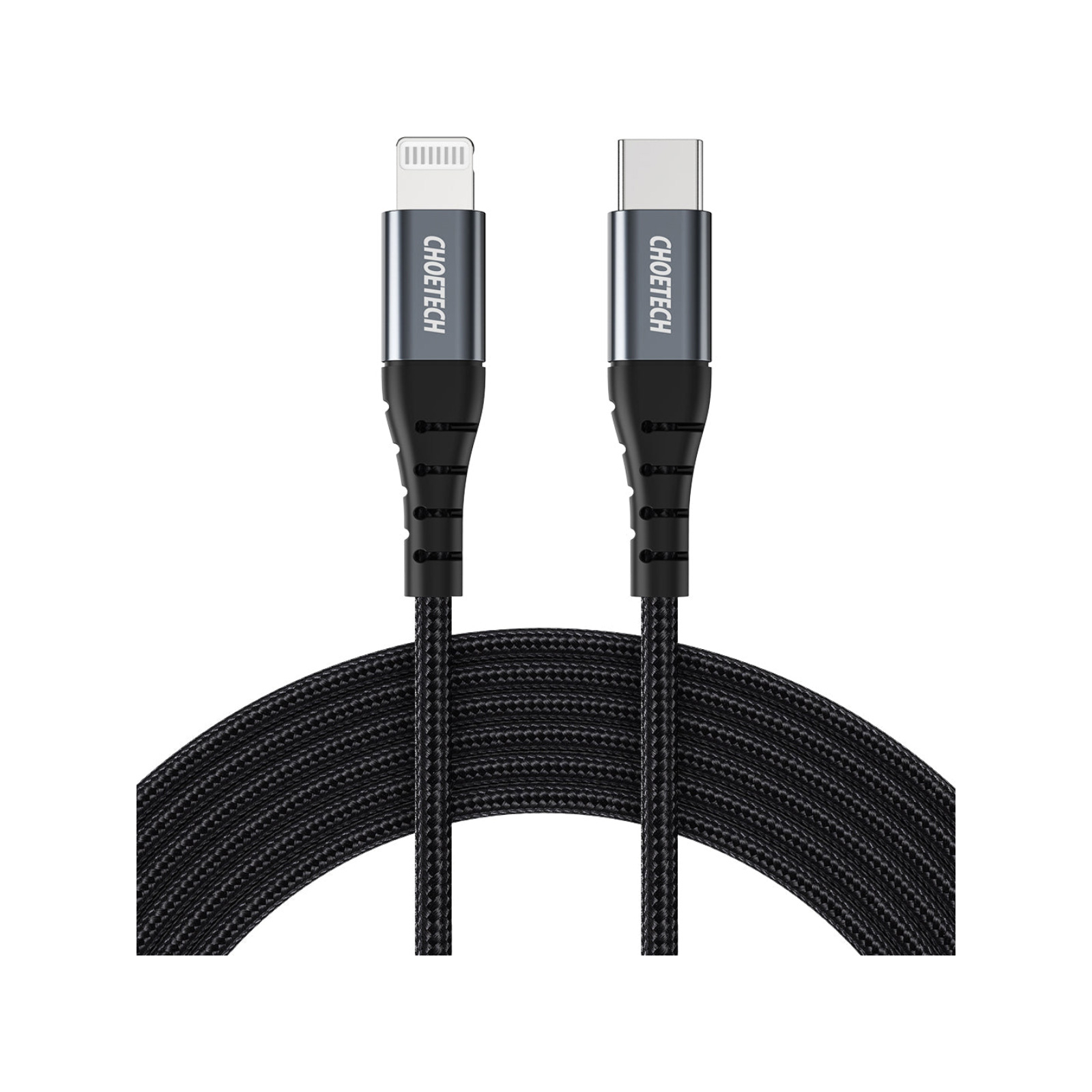 Дата кабель USB-C to Lightning 1.2m USB3.1 20W MFI Choetech (IP0039) изображение 2