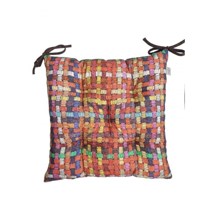 Подушка на стул Прованс MixPrint 505 рогожка 40х40 см (4823093449909)