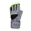 Перчатки для фитнеса MadMax MFG-860 Wild Grey/Green L (MFG-860_L) изображение 2