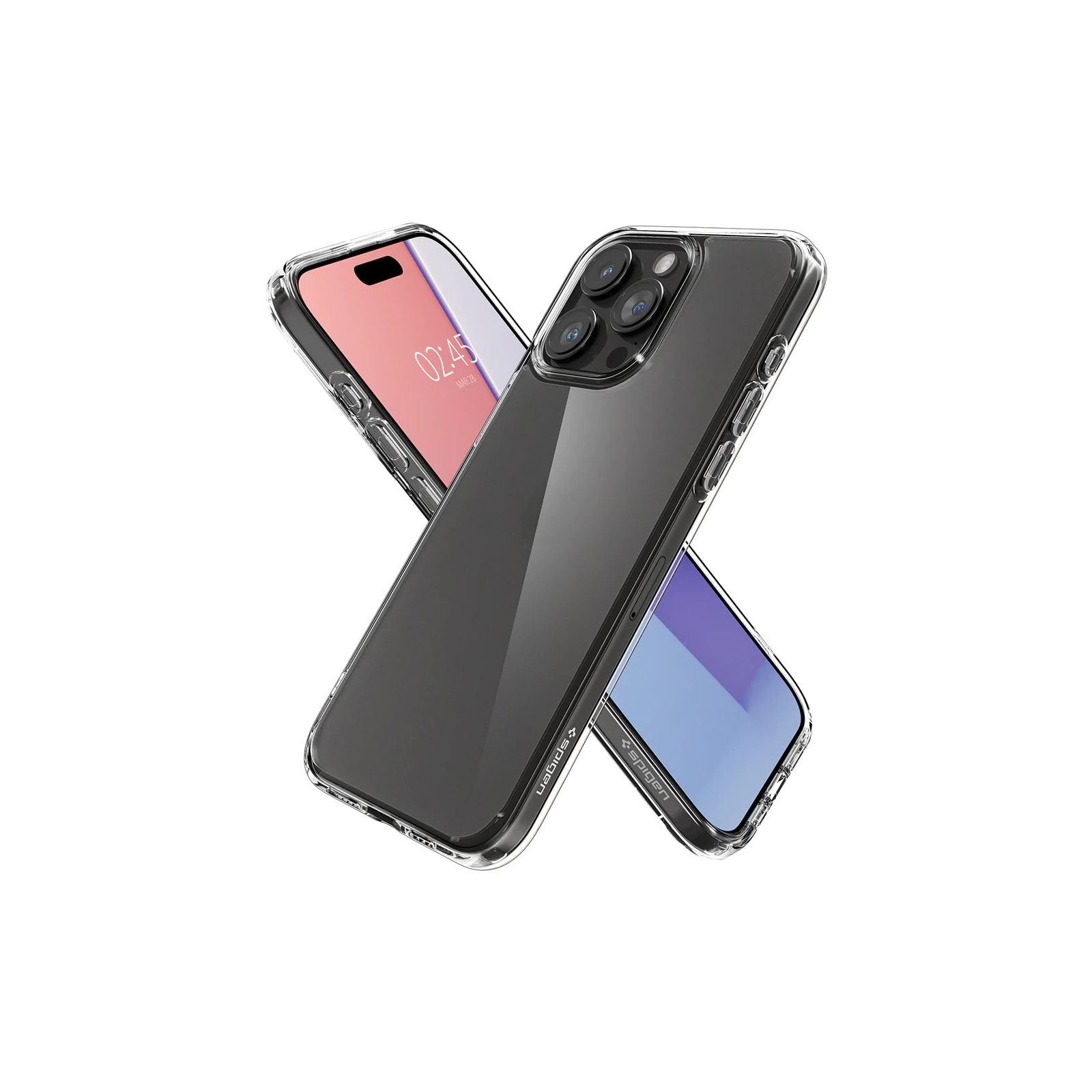 Чохол до мобільного телефона Spigen Apple iPhone 15 Pro Ultra Hybrid, Crystal Clear (ACS06707) зображення 2