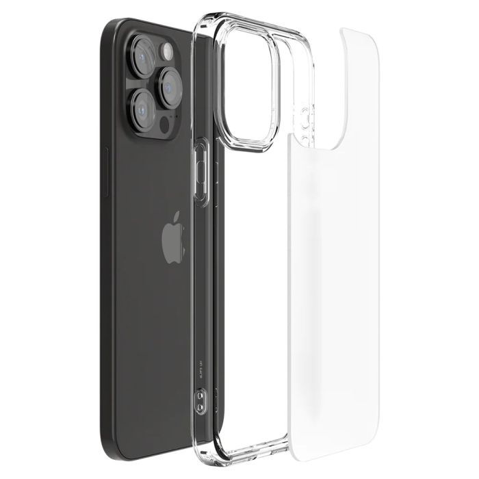 Чохол до мобільного телефона Spigen Apple iPhone 15 Pro Ultra Hybrid, Crystal Clear (ACS06707) зображення 5