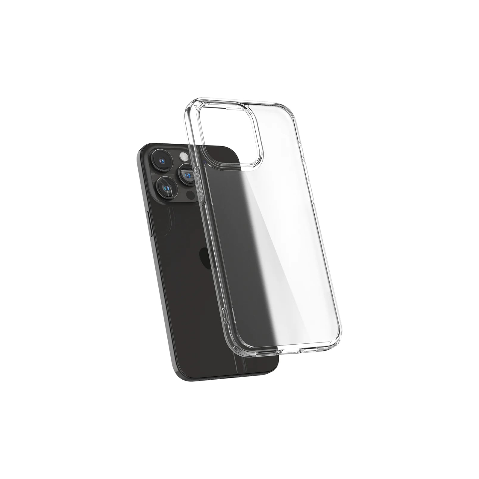 Чохол до мобільного телефона Spigen Apple iPhone 15 Pro Ultra Hybrid, Crystal Clear (ACS06707) зображення 7