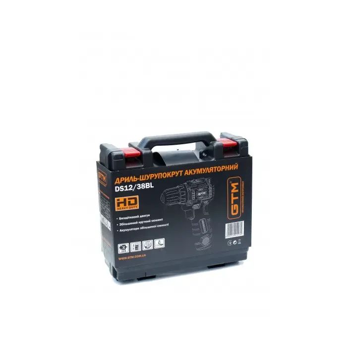 Шуруповерт GTM DS12/38BL изображение 8