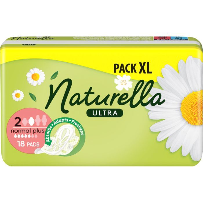 Гигиенические прокладки Naturella Ultra Normal Plus (Размер 2) 18 шт. (8006540098257) изображение 2