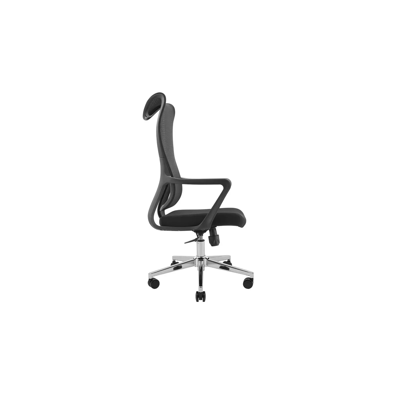 Офісне крісло Richman Етер Хром M-1 (Tilt) Сітка чорна (ADD0003209) зображення 4