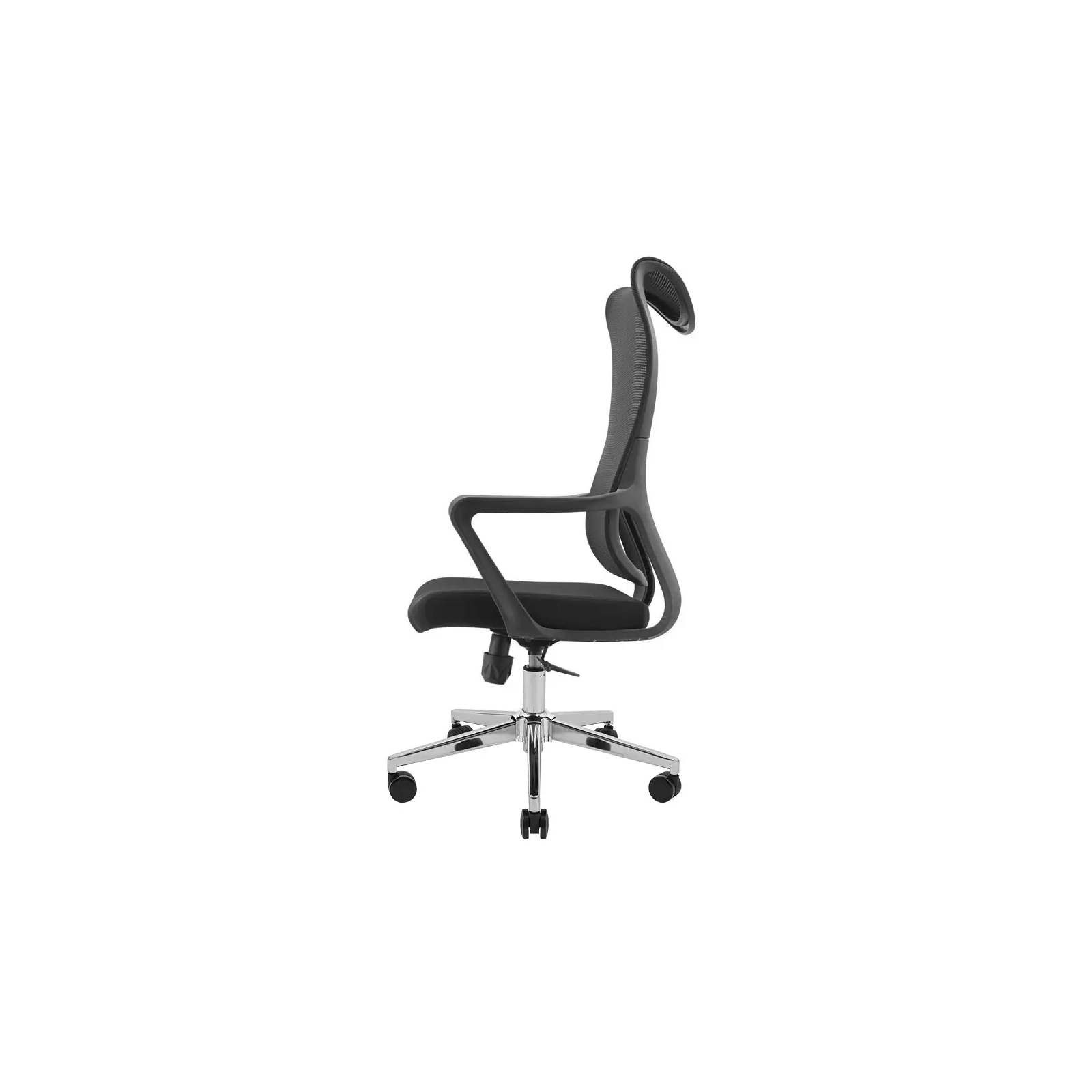 Офісне крісло Richman Етер Хром M-1 (Tilt) Сітка чорна (ADD0003209) зображення 6