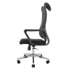 Офісне крісло Richman Етер Хром M-1 (Tilt) Сітка чорна (ADD0003209) зображення 6