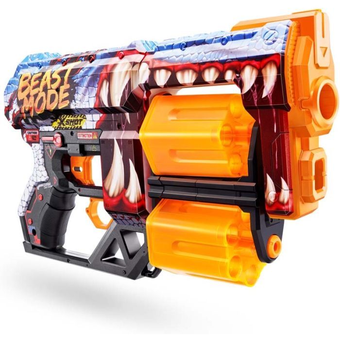 Іграшкова зброя Zuru X-Shot Швидкострільний бластер Skins Dread Beast Out (12 патронів) (36517P)