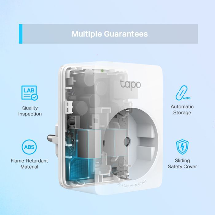 Розумна розетка TP-Link Tapo P100 (2-pack) (Tapo P100(2-pack)) зображення 7