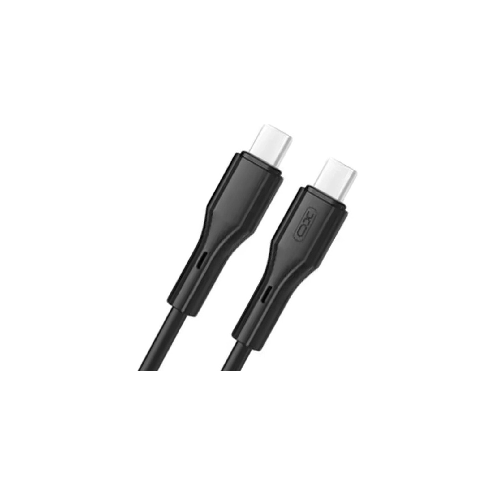 Дата кабель USB-C to USB-C 1.0m NB-Q231B 60W Black XO (NB-Q231B-BK) изображение 2