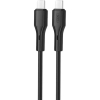 Дата кабель USB-C to USB-C 1.0m NB-Q231B 60W Black XO (NB-Q231B-BK)