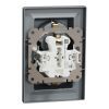 Розетка Schneider Electric ASFORA с заземлением двойная сталь 16А (EPH9900162) изображение 7