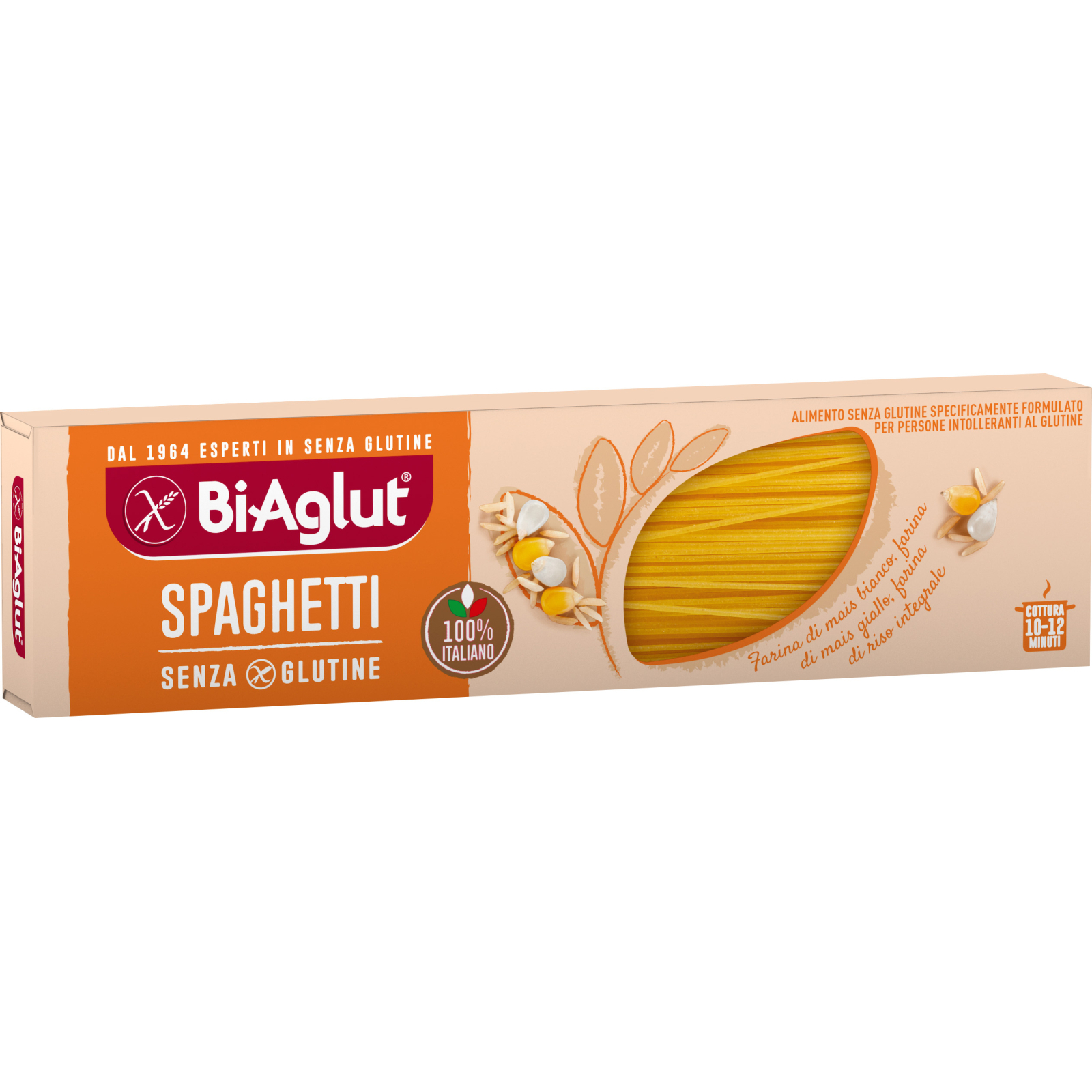Макароны BiAglut Spaghetti безглютеновые 400 г (1136506)