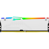 Модуль пам'яті для комп'ютера DDR5 128GB (4x32GB) 5600 MHz FURY Beast RGB White Kingston Fury (ex.HyperX) (KF556C40BWAK4-128) зображення 4