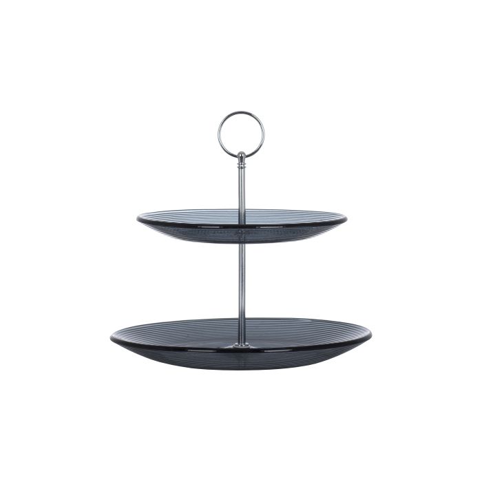 Фруктовниця Viva Monaco 25 / 20 см Чорна (S3020T/M2-Black)