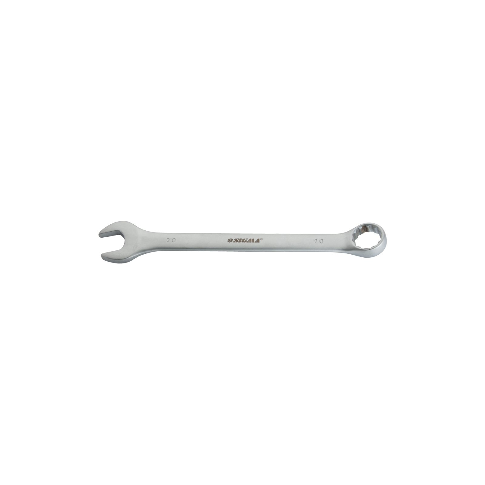 Ключ Sigma рожково-накидний 21мм CrV satine з підвісом (6021661) зображення 3