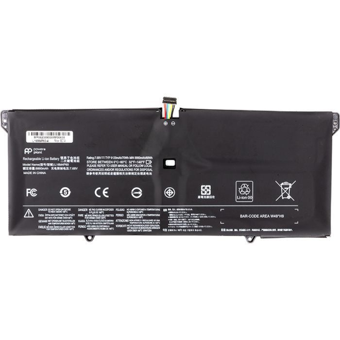 Аккумулятор для ноутбука LENOVO Yoga 920 (L16M4P60) 7.68V 8860mAh PowerPlant (NB482030)