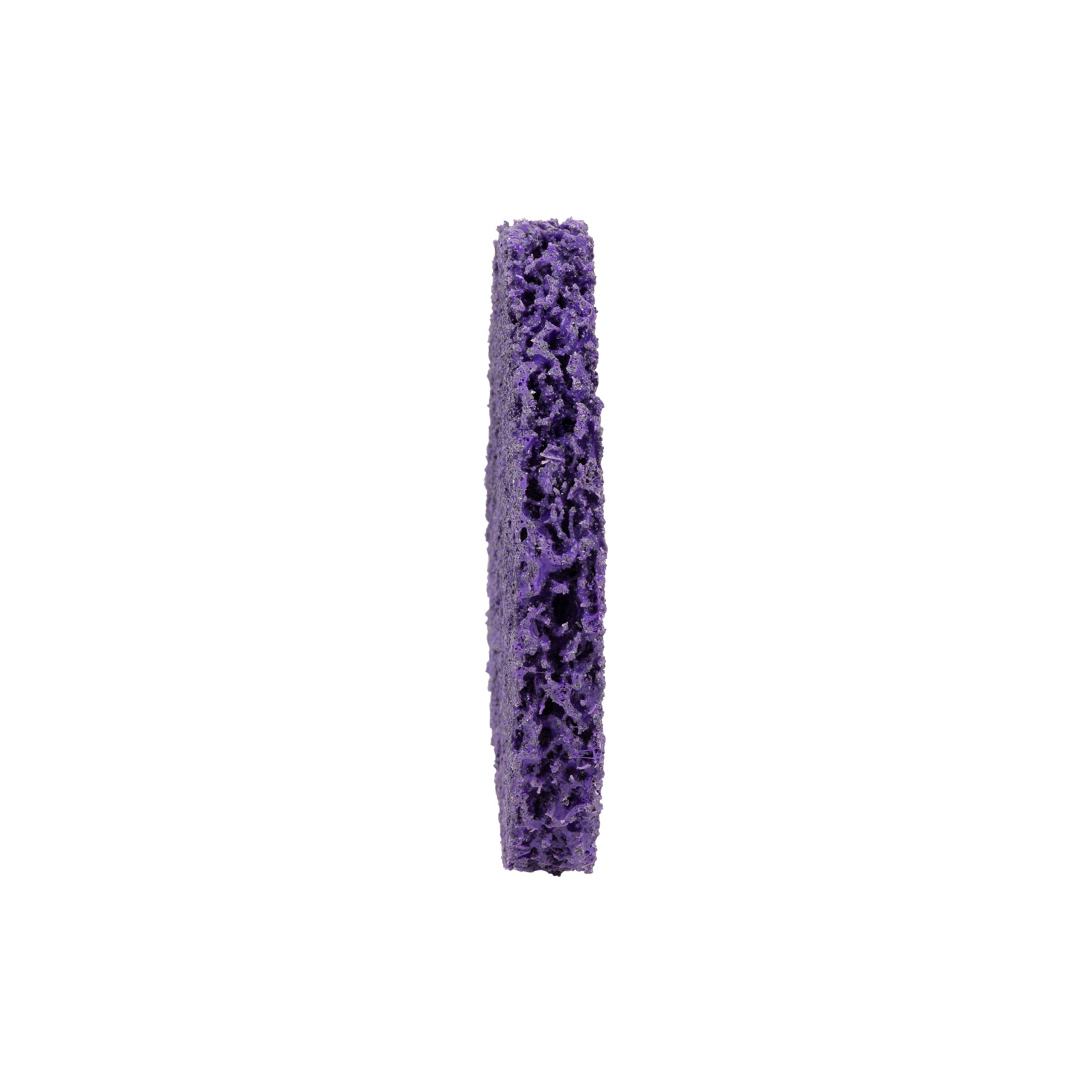Круг зачистной Sigma из нетканого абразива (коралл) 125мм без держателя фиолетовый жесткий (9175681) изображение 2