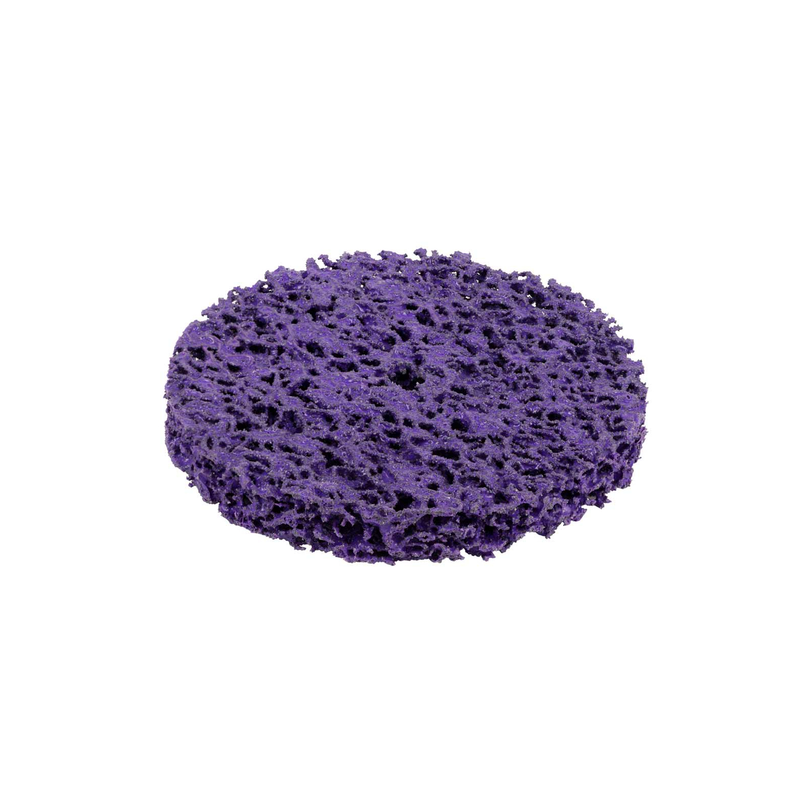 Круг зачистний Sigma з нетканого абразиву (корал) 125мм без тримача фіолетовий твердий (9175681) зображення 3