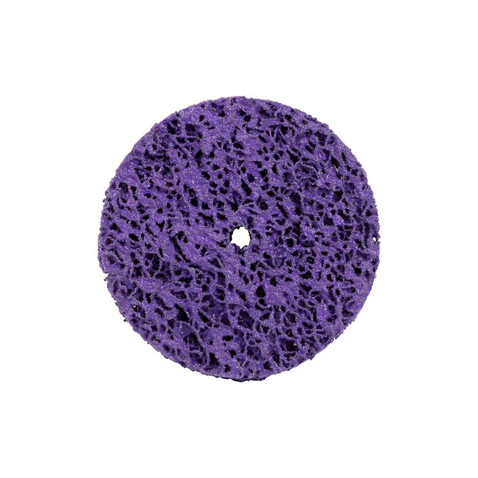 Круг зачистной Sigma из нетканого абразива (коралл) 125мм без держателя фиолетовый жесткий (9175681)