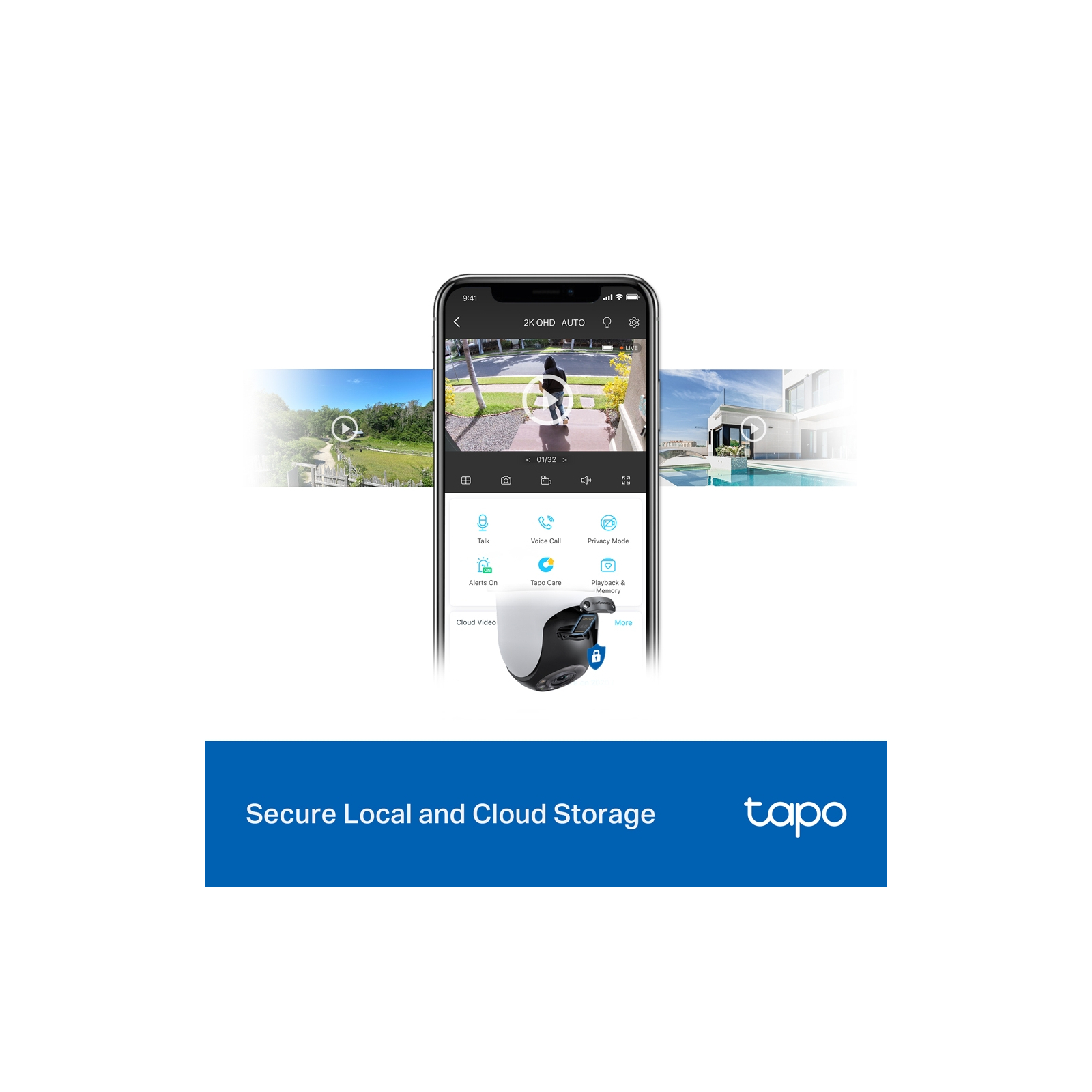 Камера видеонаблюдения TP-Link TAPO-C520WS изображение 7