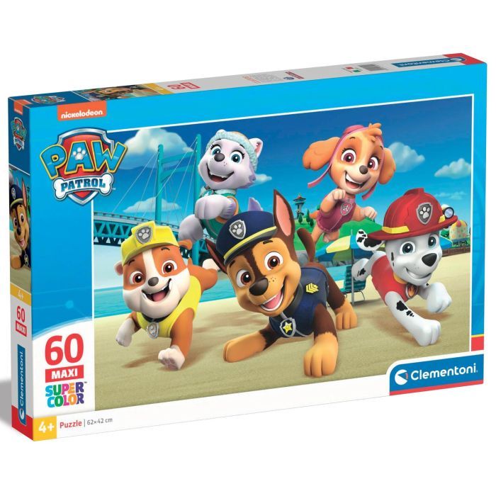 Пазл Clementoni Superhero Paw Patrol, серия MAXI, 60 элементов (26591)