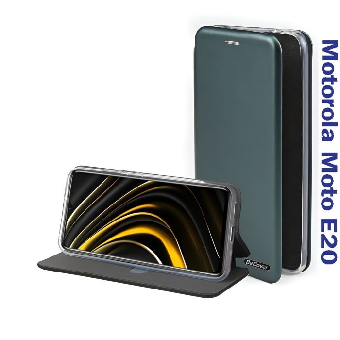 Чехол для мобильного телефона BeCover Exclusive Motorola Moto E20 Dark Green (710238) изображение 6