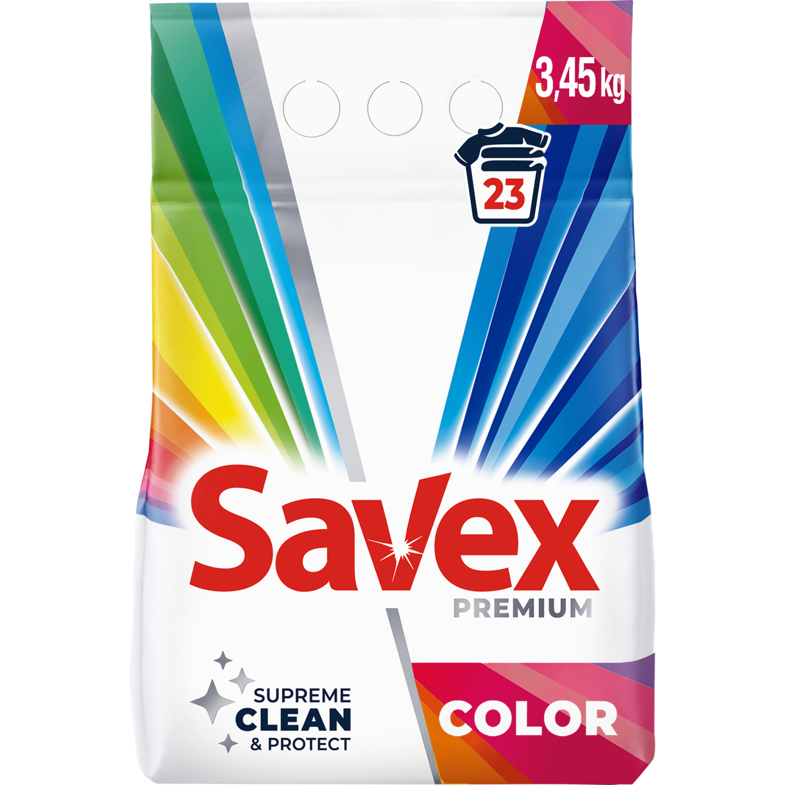 Стиральный порошок Savex Premium Color 3.45 кг (3800024047923)