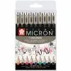 Лайнер Sakura Набор Pigma Micron 9 шт разноцветные 9 шт (8710141129844)