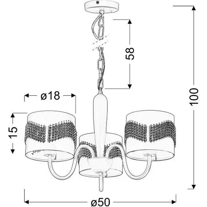 Люстра Candellux ANTONIO (33-22998) изображение 2