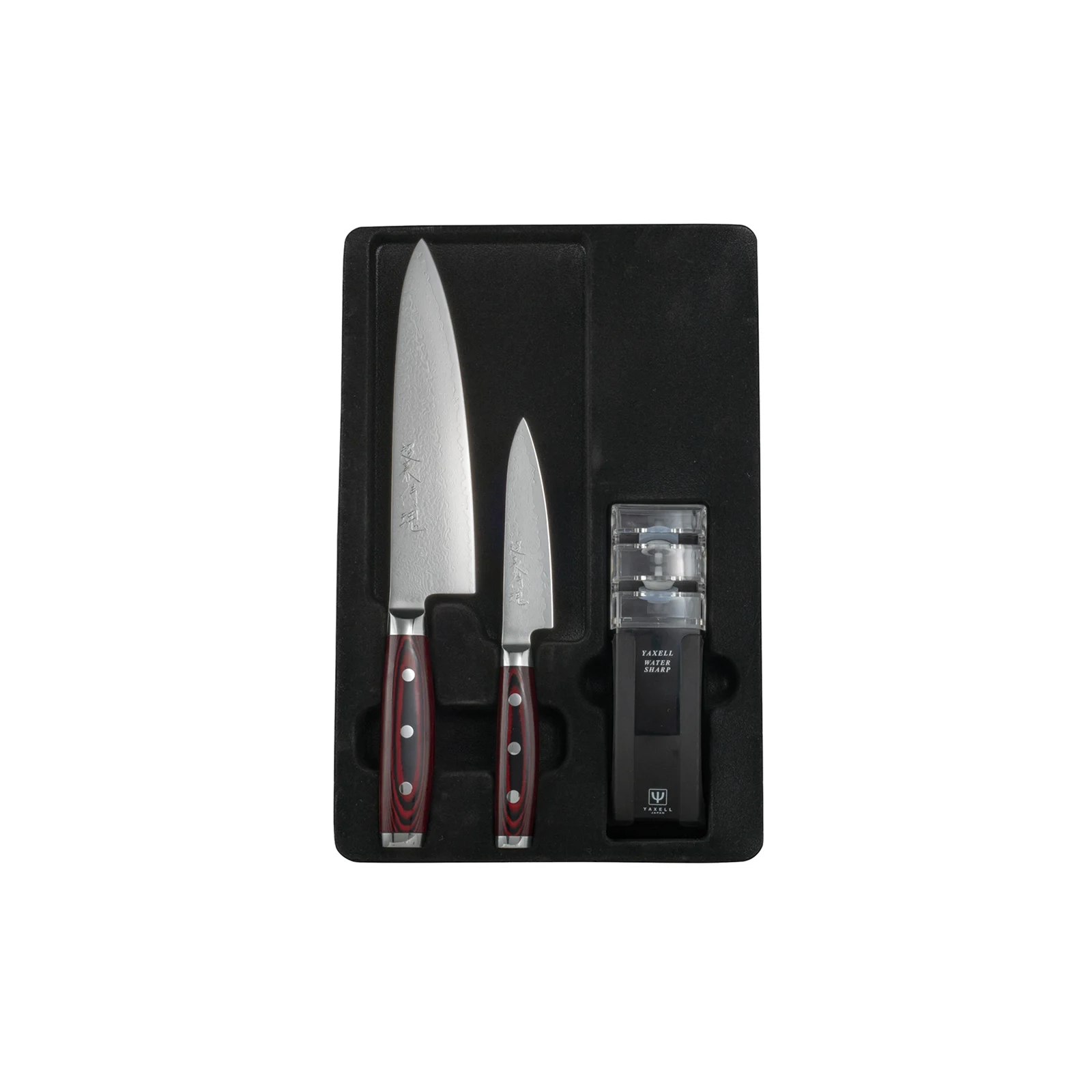 Набір ножів Yaxell з 3-х предметів, серія Super Gou (37100-003)