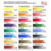 Акварельные краски Rosa Gallery Classic 24 цвета по 10мл (4823098540670) изображение 3