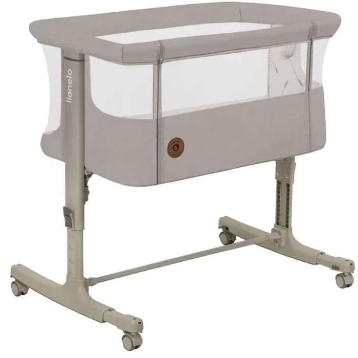 Кроватка Lionelo приставная Aurora Beige Sand (LO-AURORA BEIGE SAND)