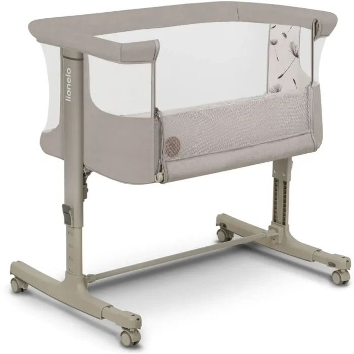 Кроватка Lionelo приставная Aurora Beige Sand (LO-AURORA BEIGE SAND) изображение 3