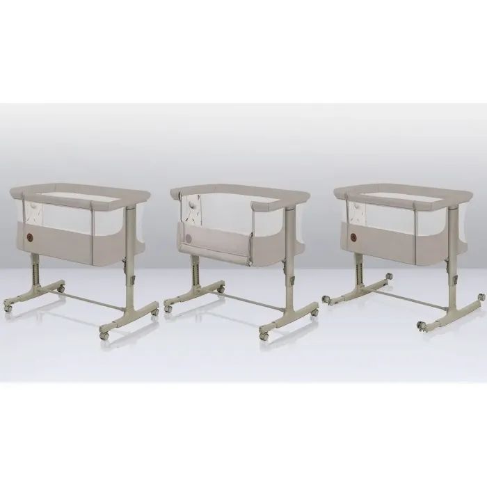 Кроватка Lionelo приставная Aurora Beige Sand (LO-AURORA BEIGE SAND) изображение 5