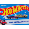 Пластилин Kite Hot Wheels восковой, 12 цветов, 240 г (HW23-1086)