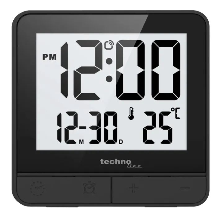 Настольные часы Technoline WT375 Black (DAS302469) изображение 2