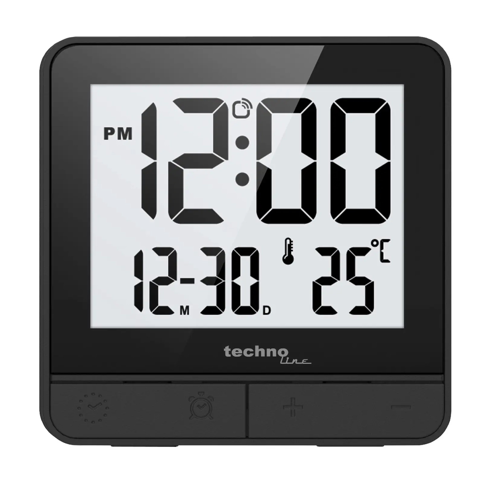 Настольные часы Technoline WT375 Black (DAS302469) изображение 2