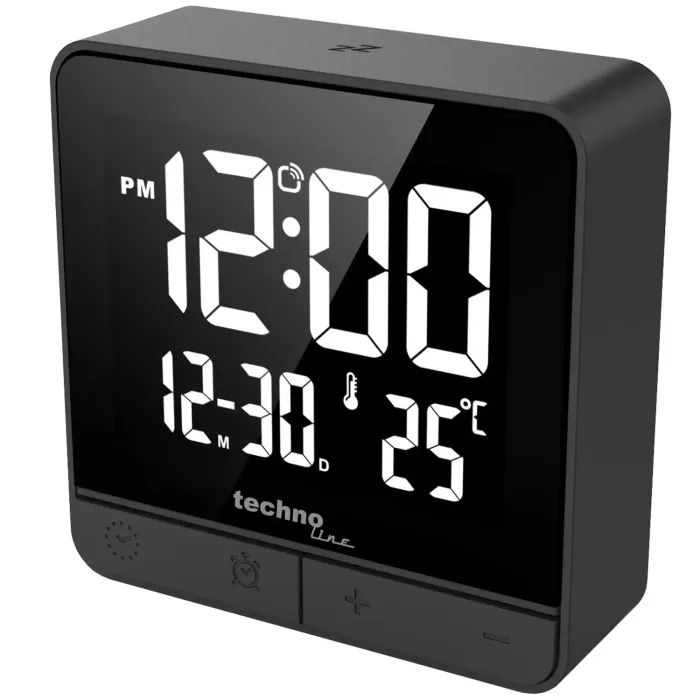 Настольные часы Technoline WT375 Black (DAS302469) изображение 4