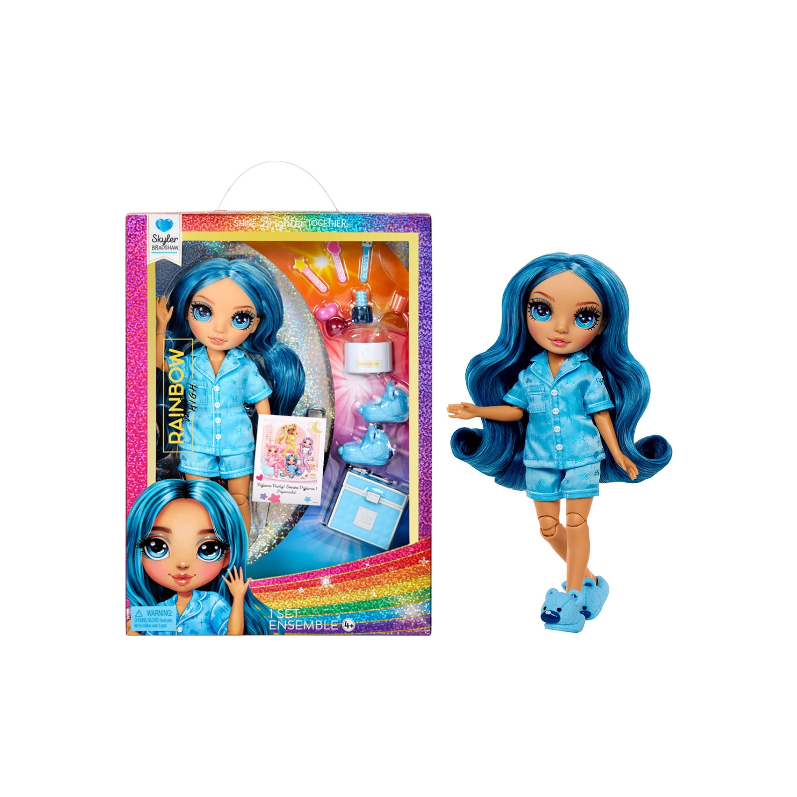 Кукла Rainbow High серии Junior High PJ Party - Скайлер (530947)