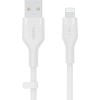 Дата кабель USB 2.0 AM to Lightning 2.0m White Belkin (CAA008BT2MWH) изображение 4