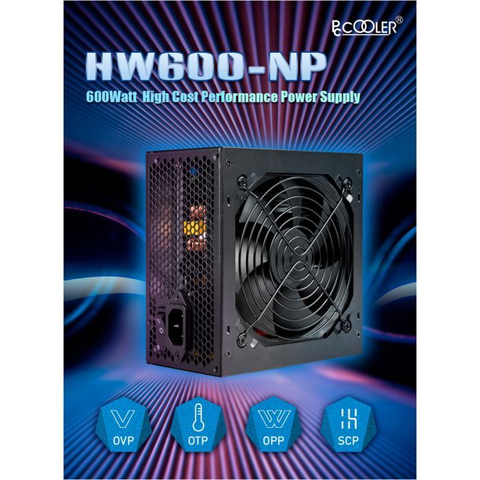 Блок питания PcCooler 600W (HW600-NP) изображение 7