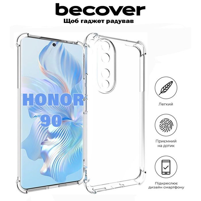 Чехол для мобильного телефона BeCover Anti-Shock Honor 90 Clear (710843) изображение 4
