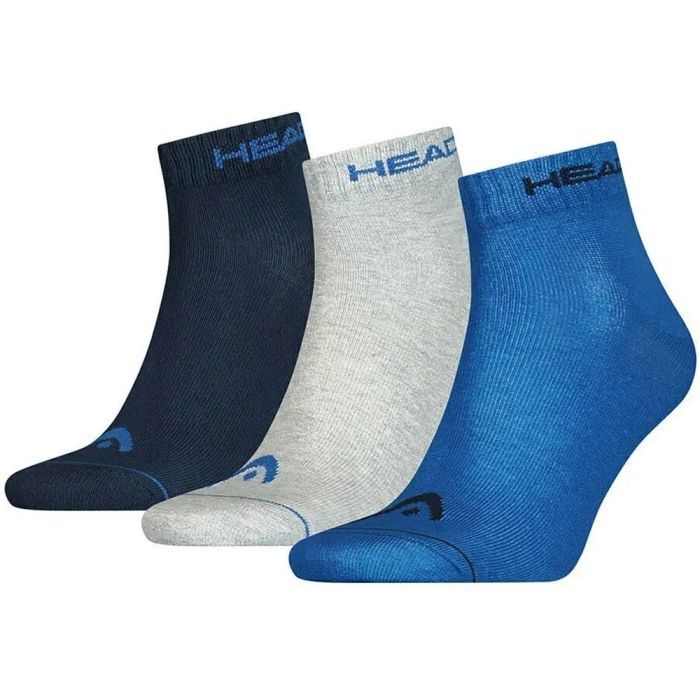 Носки Head Quarter 3P Unisex 761011001-001 3 пари Синій/Сірий 35-38 (8718824970349)