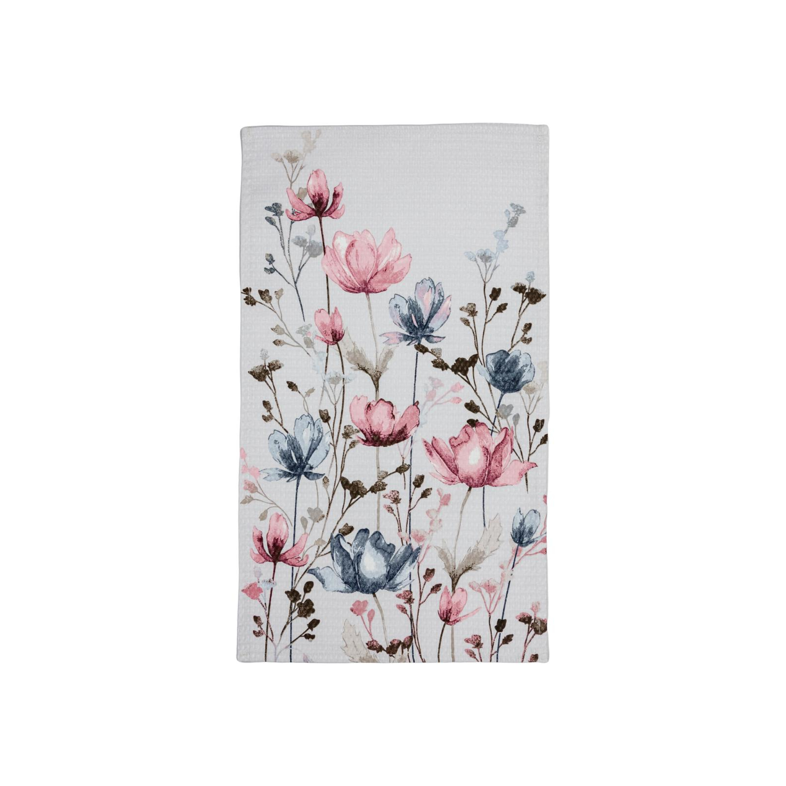 Полотенце Прованс вафельное Цветы 33х60 см (034624)