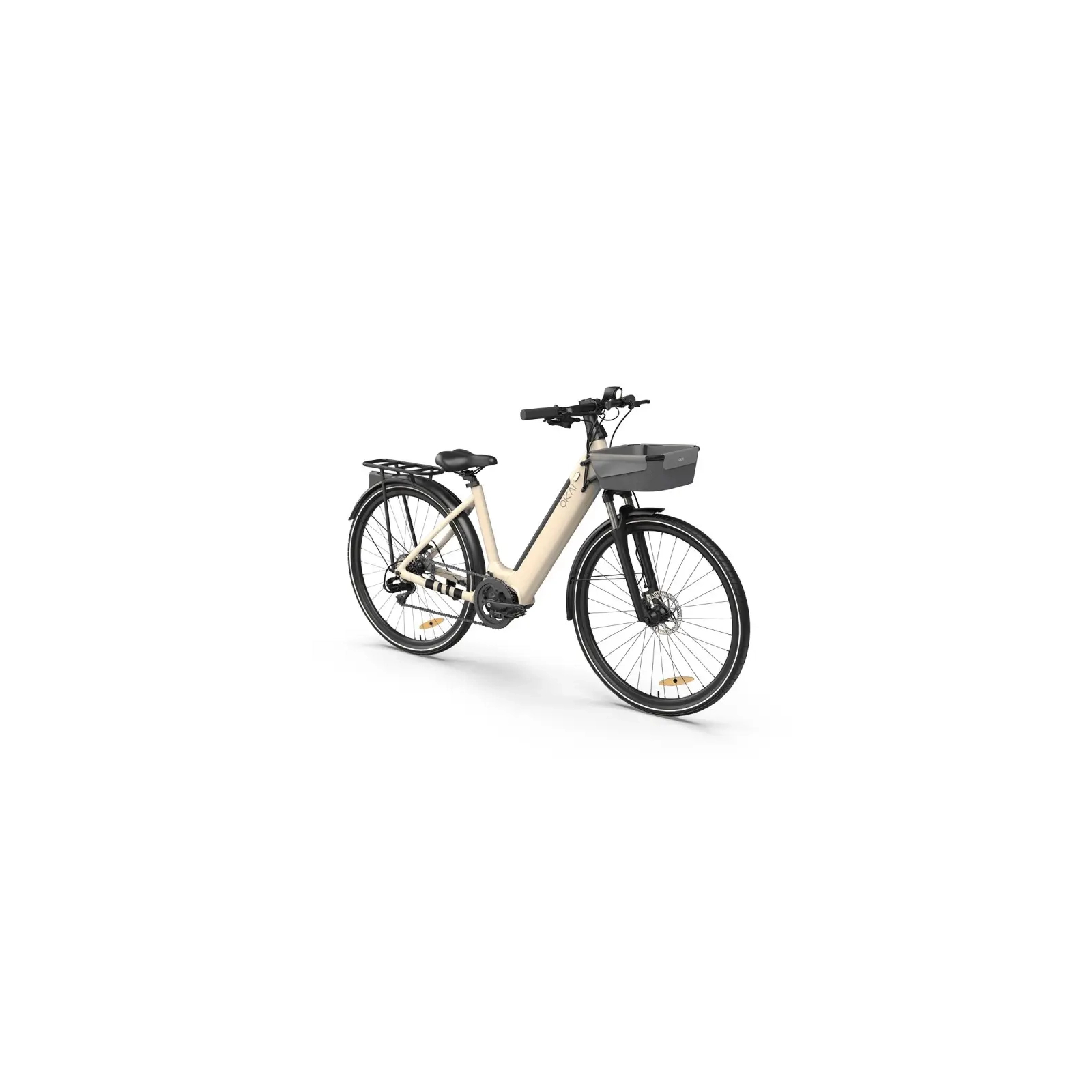 Електровелосипед OKAI EB10 28" 250 W 14,4 Ah Beige (4255577500026) зображення 2