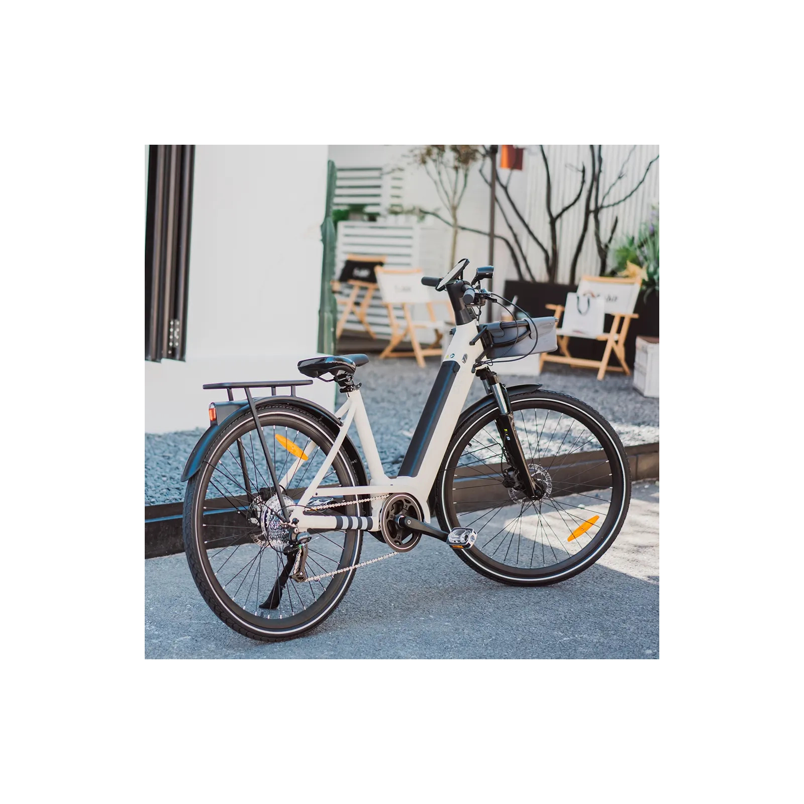 Електровелосипед OKAI EB10 28" 250 W 14,4 Ah Beige (4255577500026) зображення 9